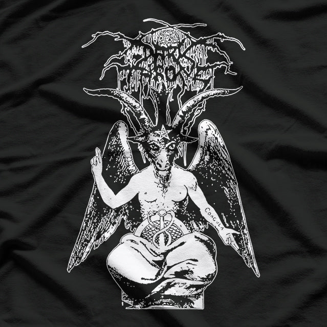 Norwegian Darkness – Black Metal Inspired Retro Artwork T-Shirt