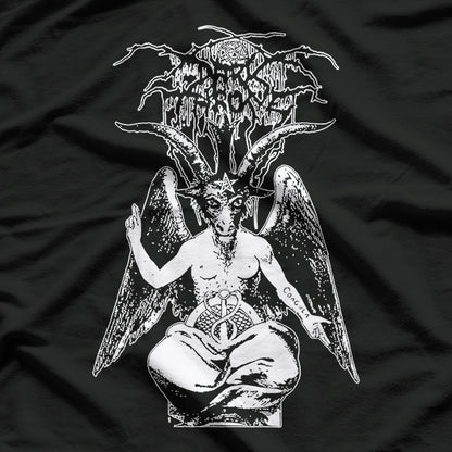 Norwegian Darkness – Black Metal Inspired Retro Artwork T-Shirt
