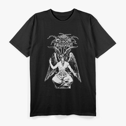 Norwegian Darkness – Black Metal Inspired Retro Artwork T-Shirt