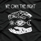 Experimental Rock Spirit – Retro “We Own the Night” Graphic T-Shirt