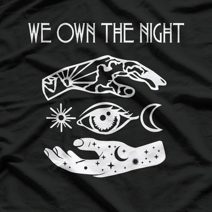 Experimental Rock Spirit – Retro “We Own the Night” Graphic T-Shirt