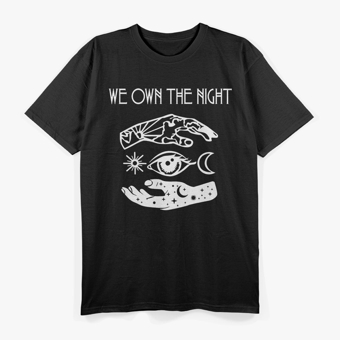 Experimental Rock Spirit – Retro “We Own the Night” Graphic T-Shirt