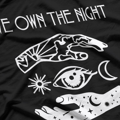 Experimental Rock Spirit – Retro “We Own the Night” Graphic T-Shirt