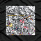 Progressive Rock Energy – Retro Battle Mountain Inspired Art T-Shirt