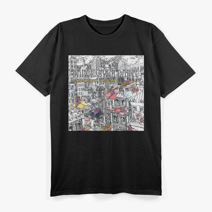 Progressive Rock Energy – Retro Battle Mountain Inspired Art T-Shirt