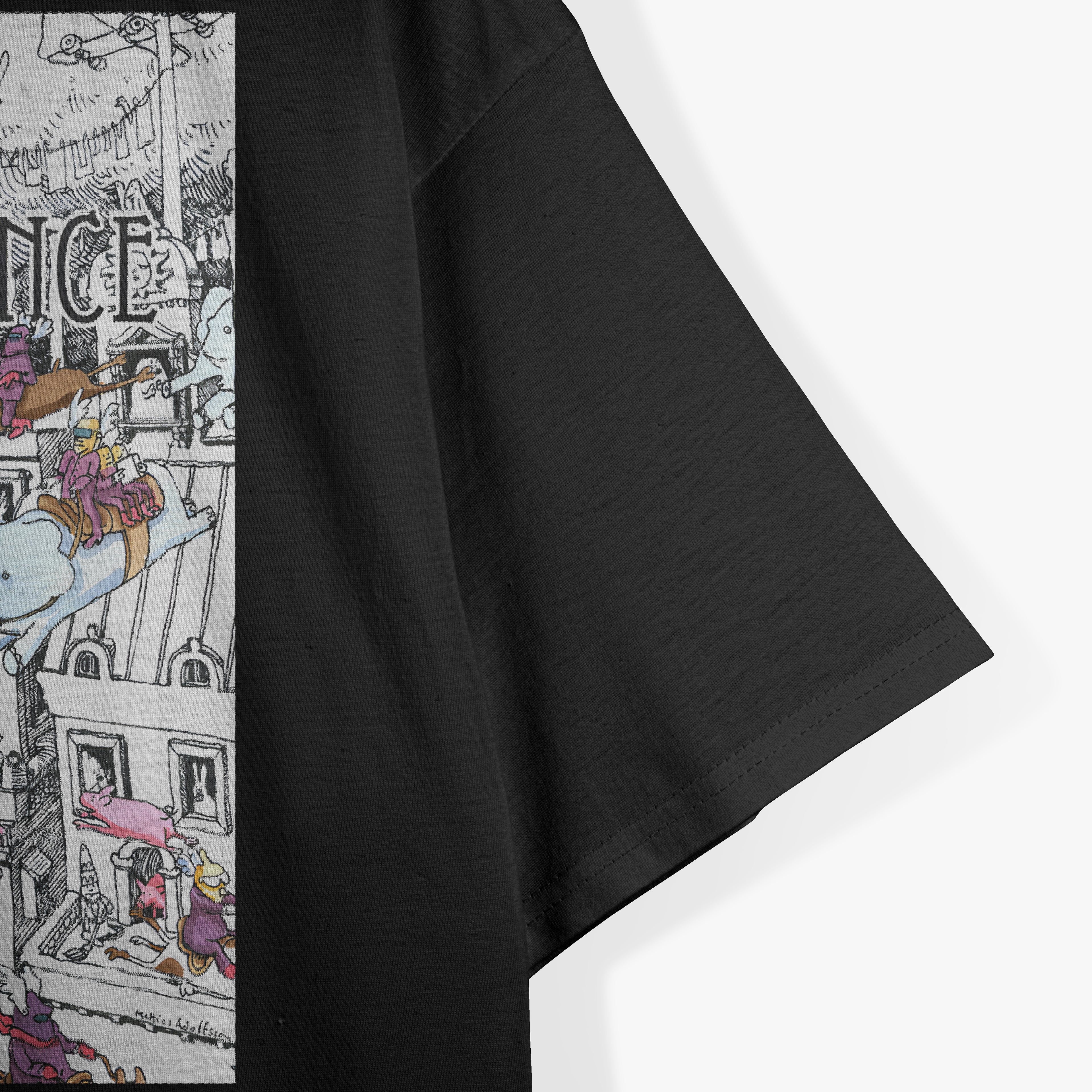 Progressive Rock Energy – Retro Battle Mountain Inspired Art T-Shirt