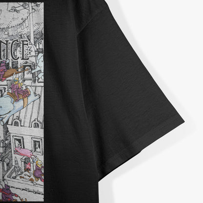 Progressive Rock Energy – Retro Battle Mountain Inspired Art T-Shirt