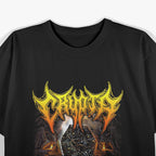 Brazilian Death Metal Vibes – Retro Extreme Music Artwork T-Shirt