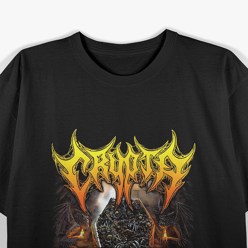 Brazilian Death Metal Vibes – Retro Extreme Music Artwork T-Shirt