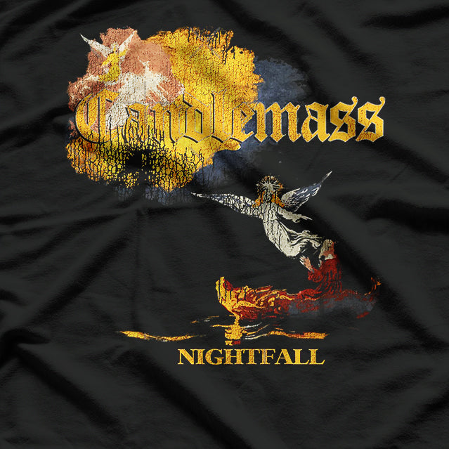 Doom Metal Inspired – Retro Heavy Music Vintage Artwork T-Shirt