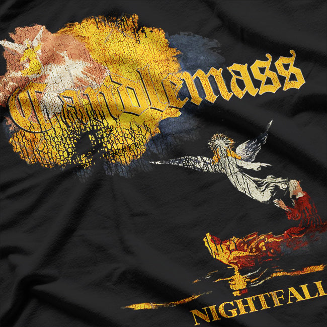 Doom Metal Inspired – Retro Heavy Music Vintage Artwork T-Shirt