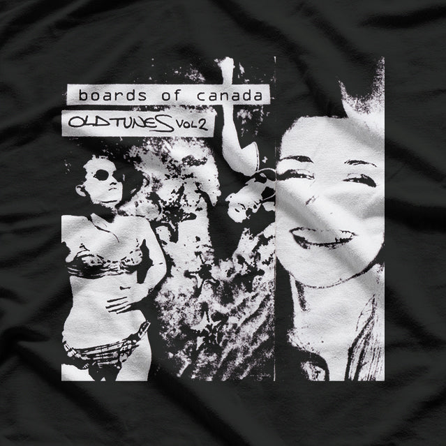 Retro Ambient Music Graphic – Vintage Electronic Sound Inspired T-Shirt