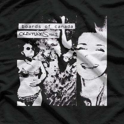 Retro Ambient Music Graphic – Vintage Electronic Sound Inspired T-Shirt