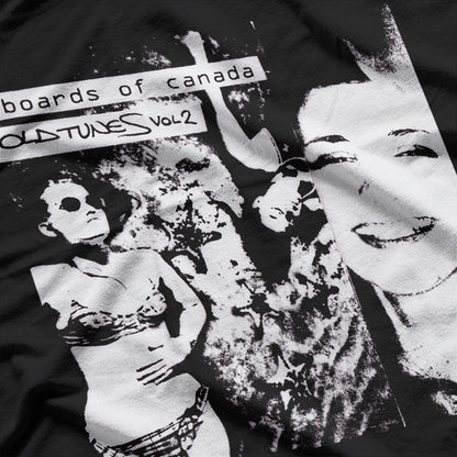 Retro Ambient Music Graphic – Vintage Electronic Sound Inspired T-Shirt