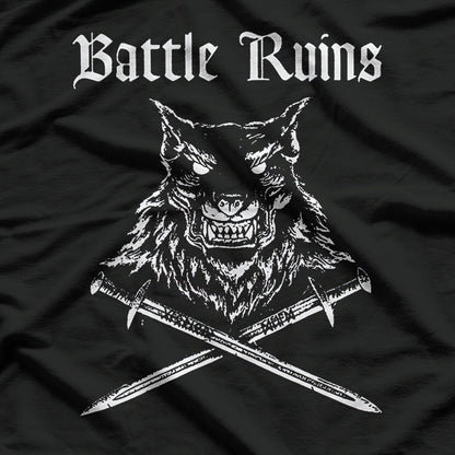 Battle Ruins Inspired – Vintage American Hard Music Art T-Shirt