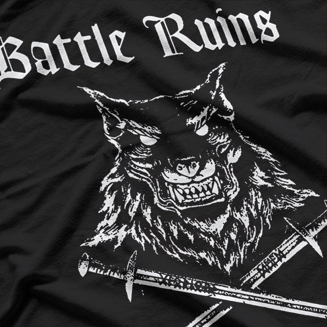 Battle Ruins Inspired – Vintage American Hard Music Art T-Shirt