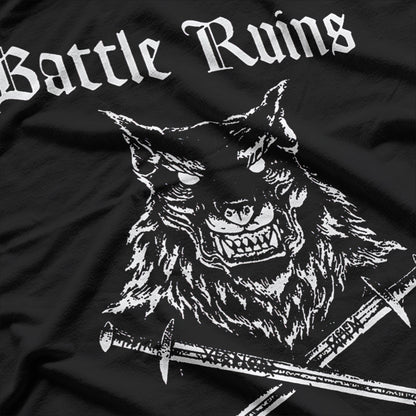 Battle Ruins Inspired – Vintage American Hard Music Art T-Shirt