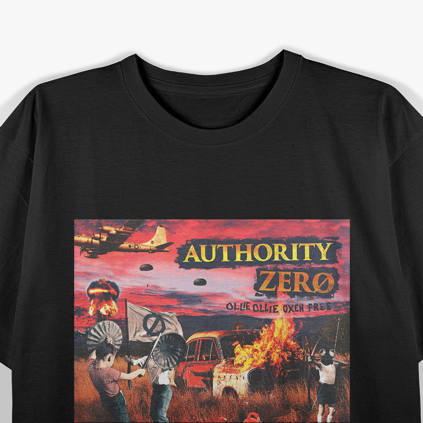 Ollie Ollie Oxen Free Inspired – Authority Zero Graphic Design T-Shirt