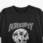 Skull Graphic Music – Authority Zero Inspired Rock Retro Design T-Shirt