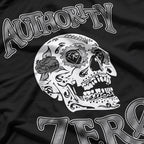 Skull Graphic Music – Authority Zero Inspired Rock Retro Design T-Shirt