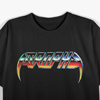 Thrash Metal Inspired – Atrophy Style American Graphic Logo T-Shirt