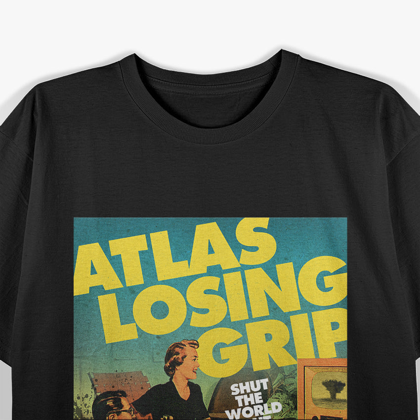 Swedish Punk Rock Inspired – Atlas Losing Grip Graphic T-Shirt