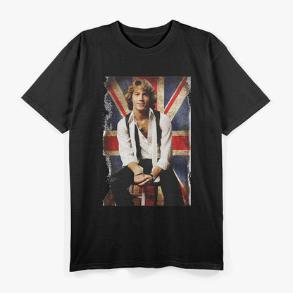 Vintage Pop Icon Lovers – Andy Gibb Aesthetic Graphic Artwork RZ T-Shirt