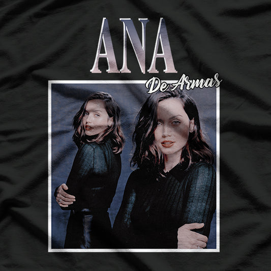 Retro Spanish Icon Inspired – Vintage Ana Style Graphic RZ T-Shirt
