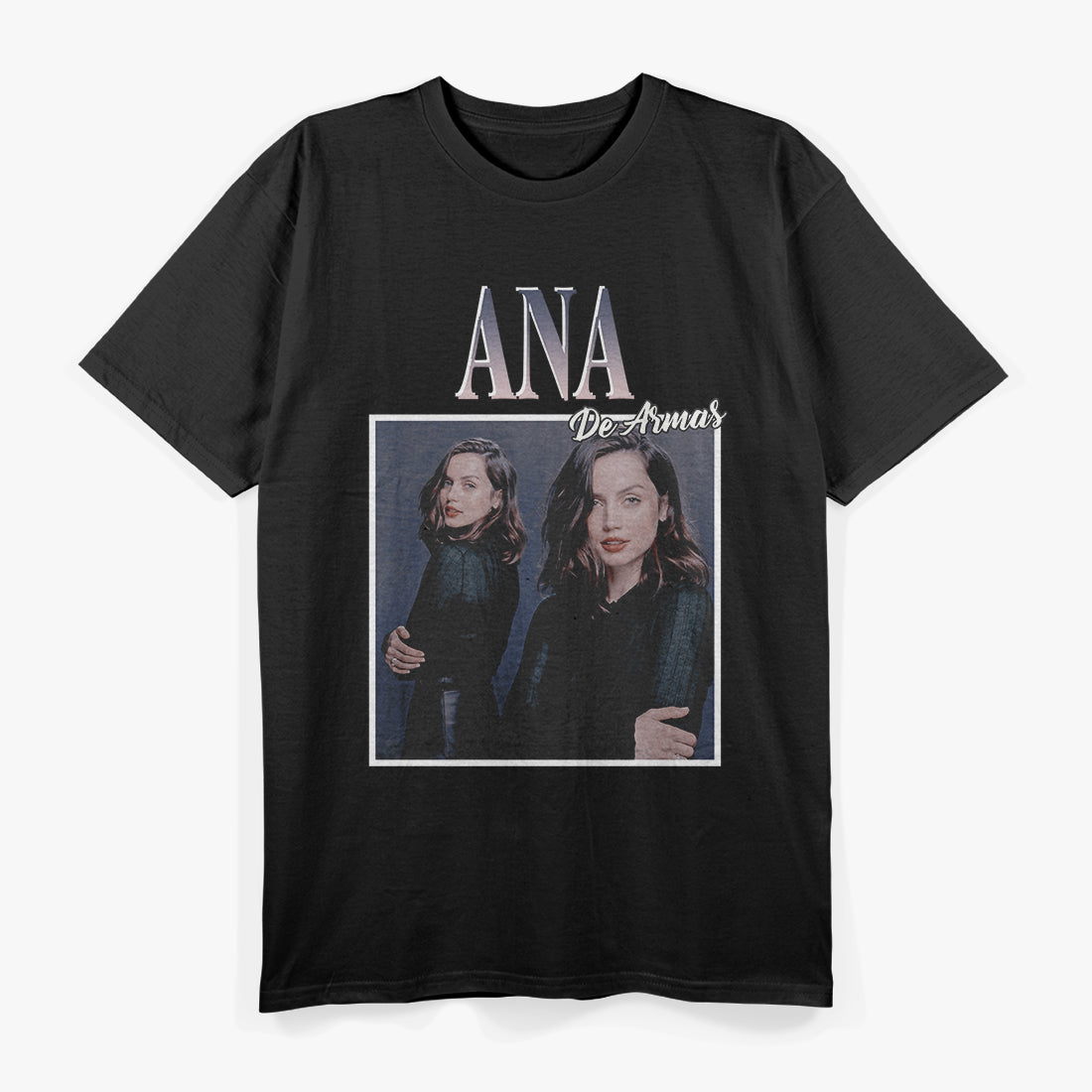 Retro Spanish Icon Inspired – Vintage Ana Style Graphic RZ T-Shirt