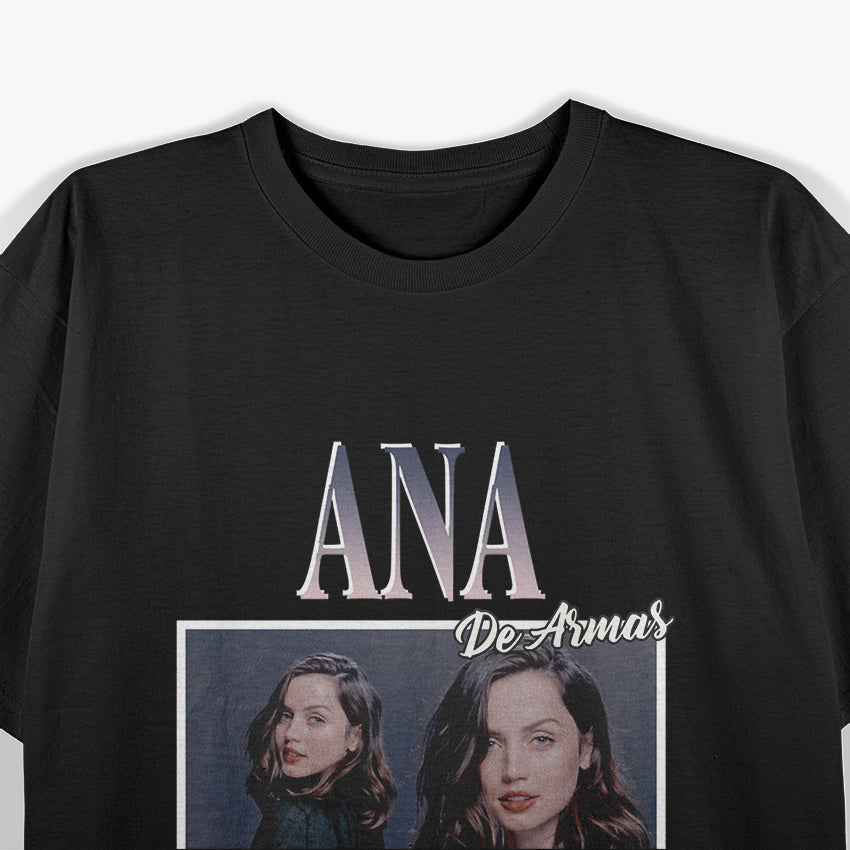 Retro Spanish Icon Inspired – Vintage Ana Style Graphic RZ T-Shirt