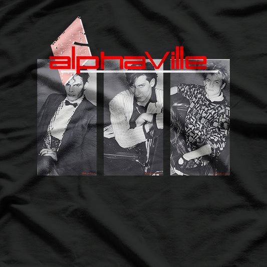 Alphaville Inspired – German New Wave Retro Music RZ T-Shirt