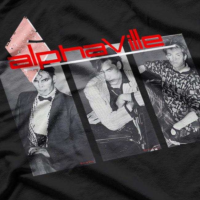 Alphaville Inspired – German New Wave Retro Music RZ T-Shirt