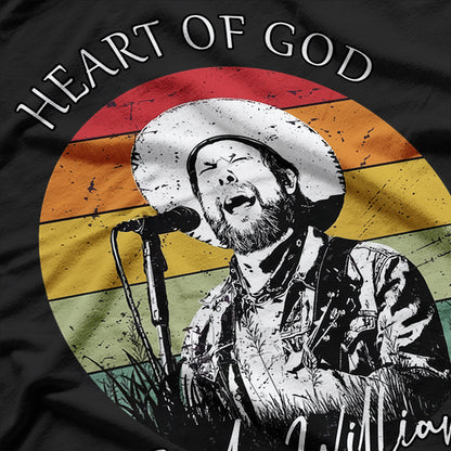 Heart of God Album – Zach Williams Retro Graphic Design RZ T-Shirt