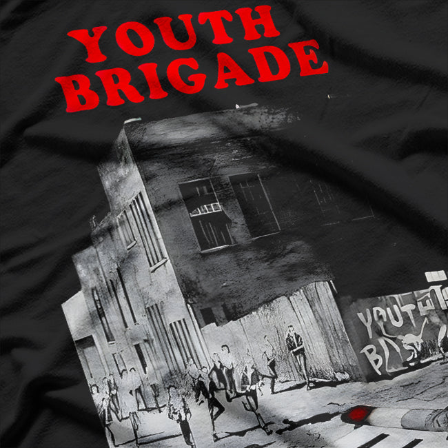 Youth Brigade – Sound & Fury Retro Punk Music Graphic RZ T-Shirt