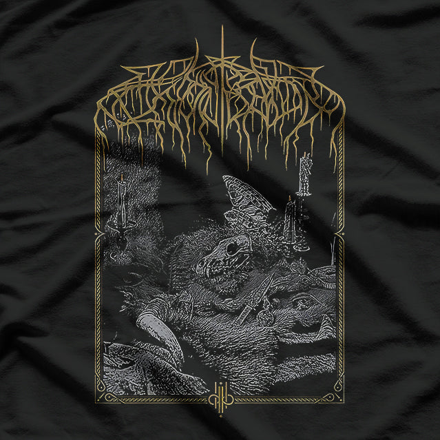 Wolves in the Throne – Retro Black Metal Graphic Design RZ T-Shirt