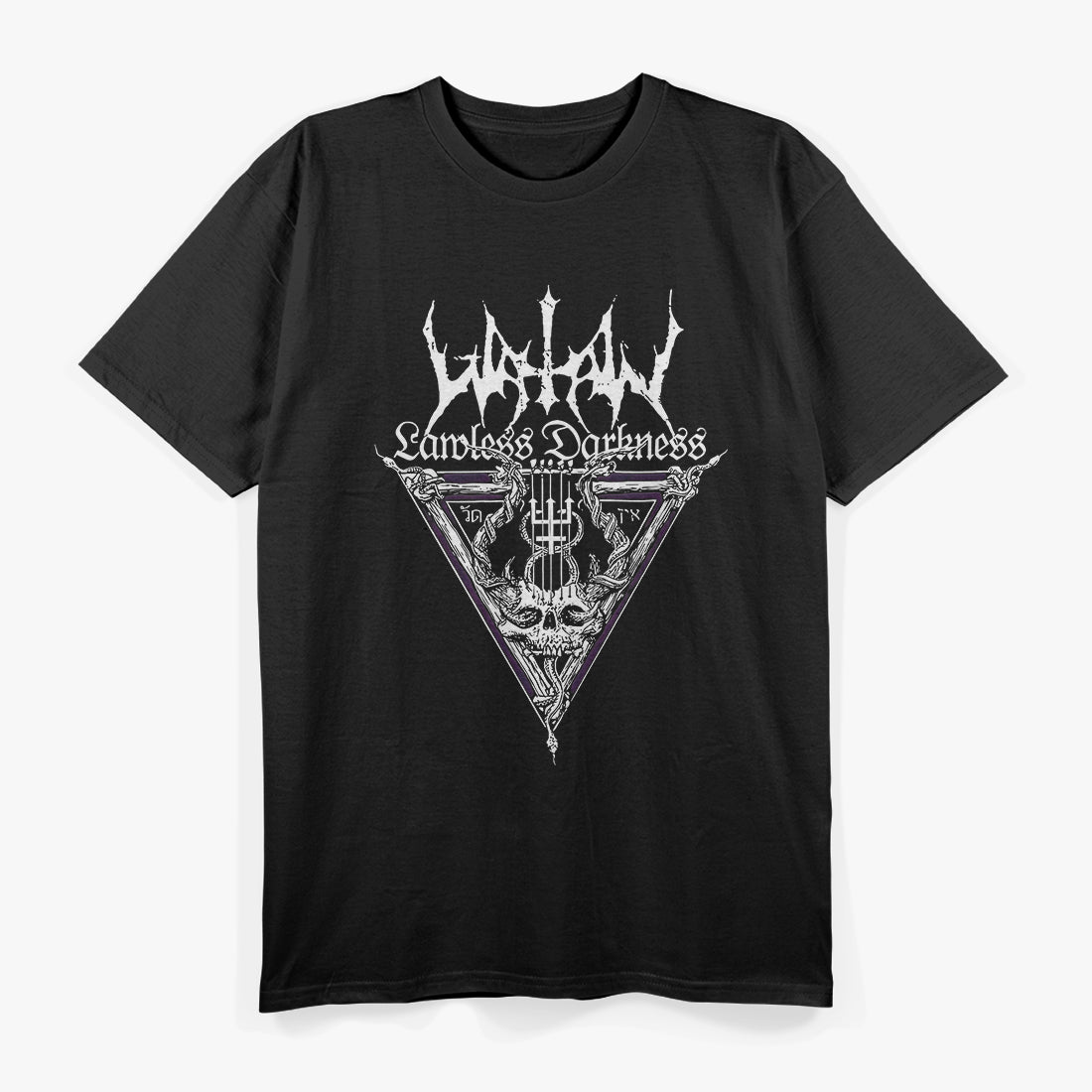 Watain Inspired – Lawless Darkness Retro Black Metal Graphic RZ T-Shirt