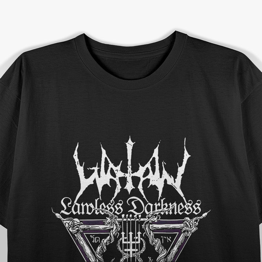 Watain Inspired – Lawless Darkness Retro Black Metal Graphic RZ T-Shirt