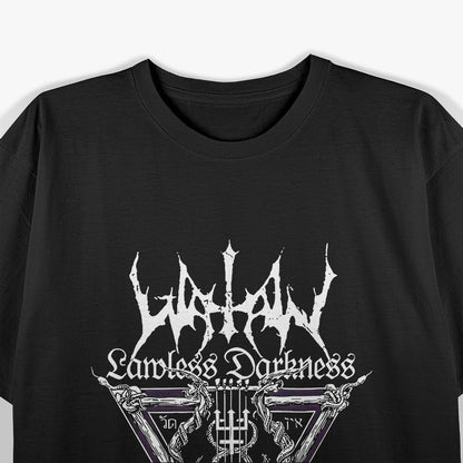 Watain Inspired – Lawless Darkness Retro Black Metal Graphic RZ T-Shirt