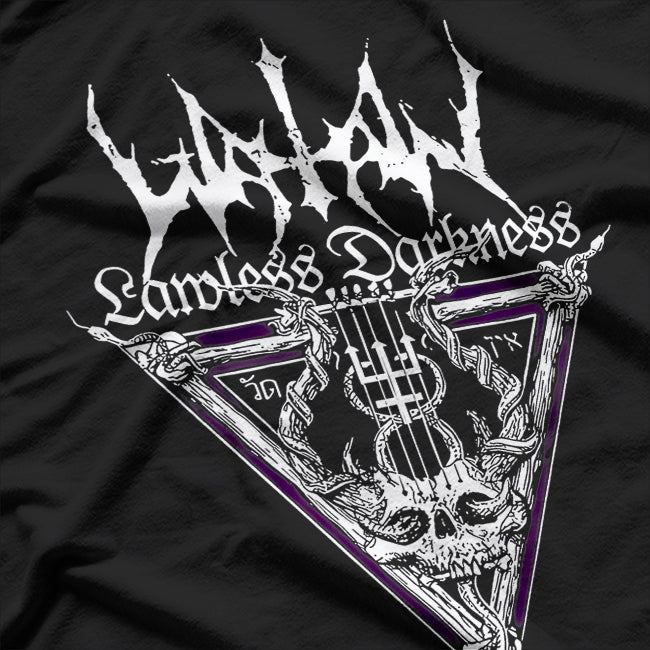 Watain Inspired – Lawless Darkness Retro Black Metal Graphic RZ T-Shirt
