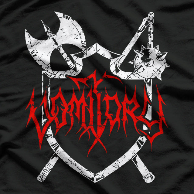 Swedish Extreme Music Scene – Vomitory Retro Graphic Design RZ T-Shirt