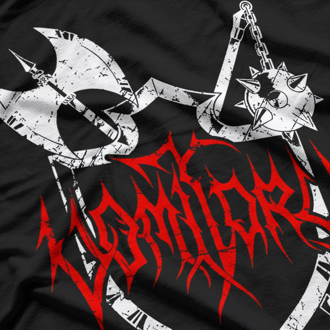 Swedish Extreme Music Scene – Vomitory Retro Graphic Design RZ T-Shirt