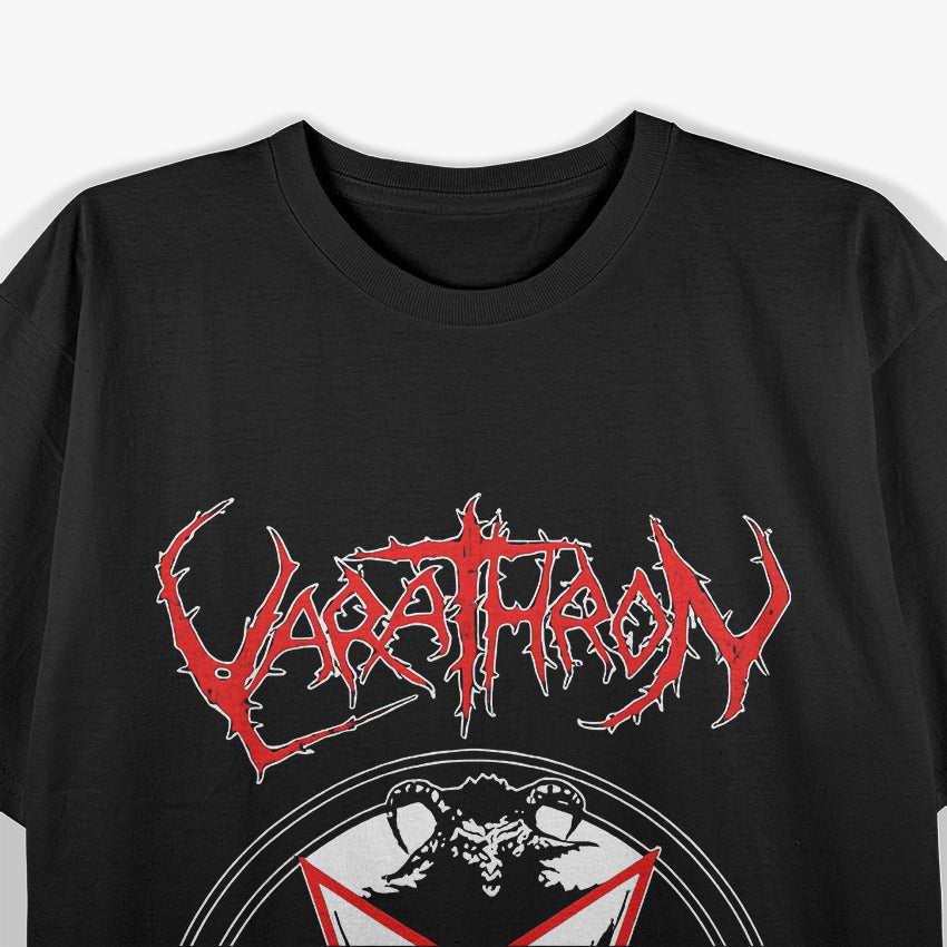 Greek Black Metal – Varathron Retro Album Artwork RZ T-Shirt
