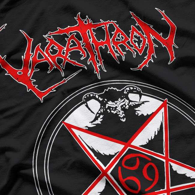 Greek Black Metal – Varathron Retro Album Artwork RZ T-Shirt