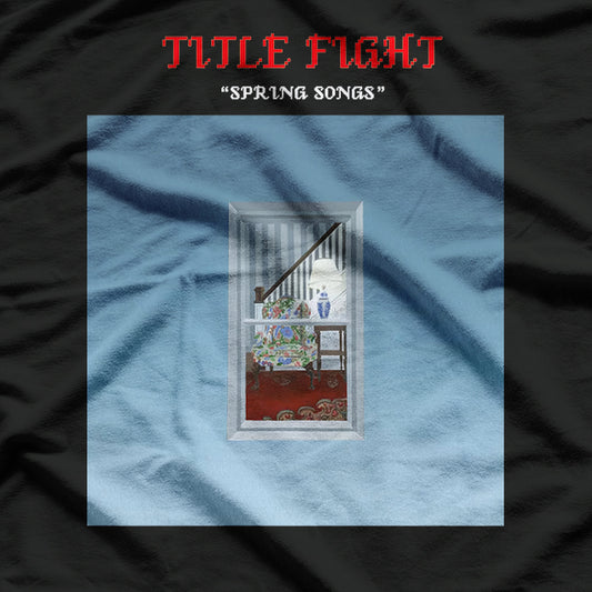 Spring Songs Album – Title Fight Retro Music Artwork RZ T-Shirt