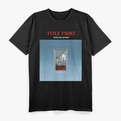 Spring Songs Album – Title Fight Retro Music Artwork RZ T-Shirt