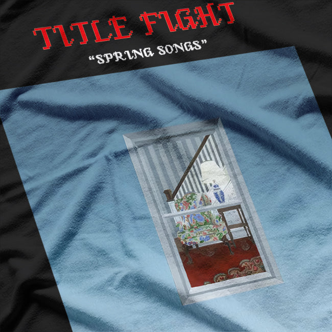 Spring Songs Album – Title Fight Retro Music Artwork RZ T-Shirt
