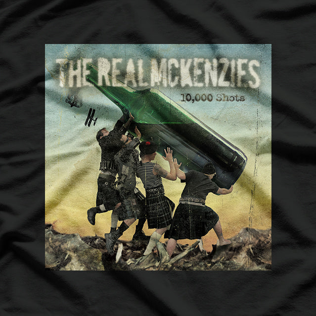 Vintage Punk Graphic for The Real McKenzies’ Rebel Spirit T-Shirt