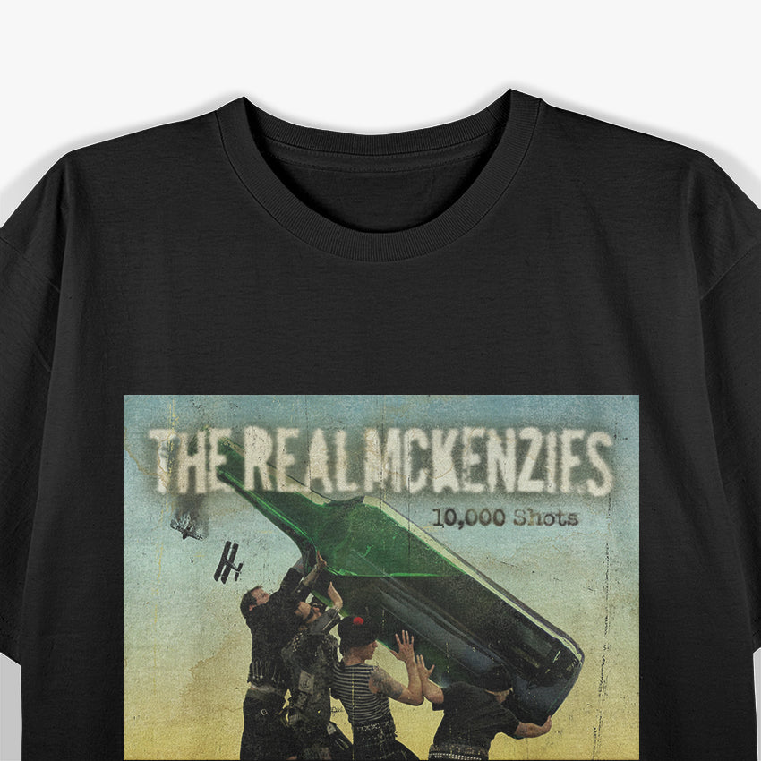 Vintage Punk Graphic for The Real McKenzies’ Rebel Spirit T-Shirt