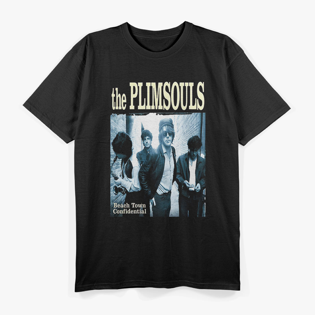 The Plimsouls – Beach Town Confidential Retro RZ T-Shirt