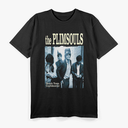 The Plimsouls – Beach Town Confidential Retro RZ T-Shirt